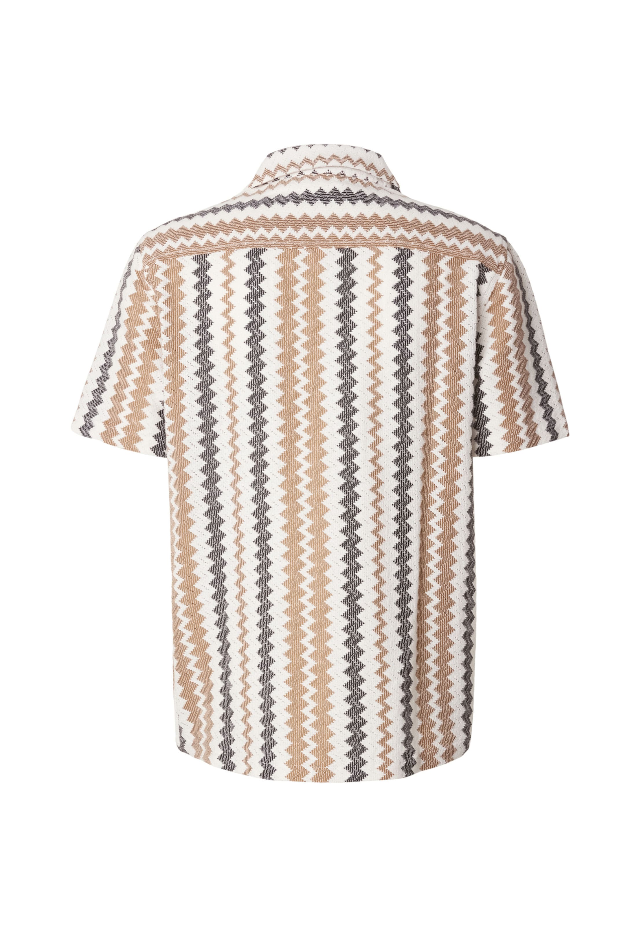 Fit confort Chemise 'Kilauea' INDICODE JEANS en beige
