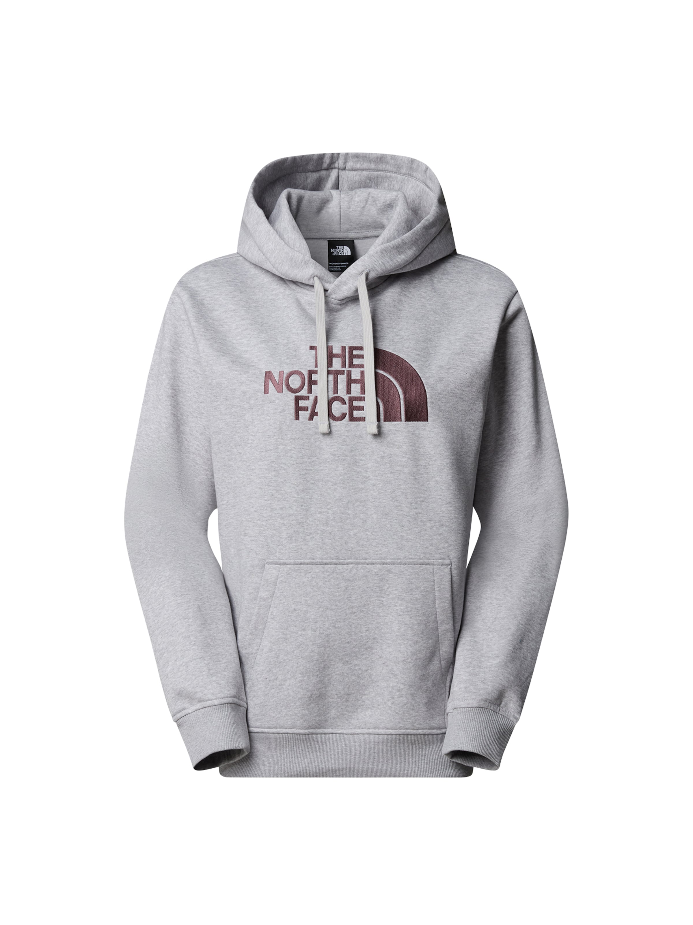 THE NORTH FACE Mikina 'Drew Peak' – šedá: přední strana