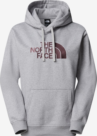 THE NORTH FACE Sweater majica 'Drew Peak' u svijetlosiva / boja vina, Pregled proizvoda