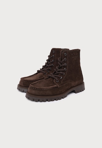 Copenhagen Studios Schnürstiefelette '849' in Braun