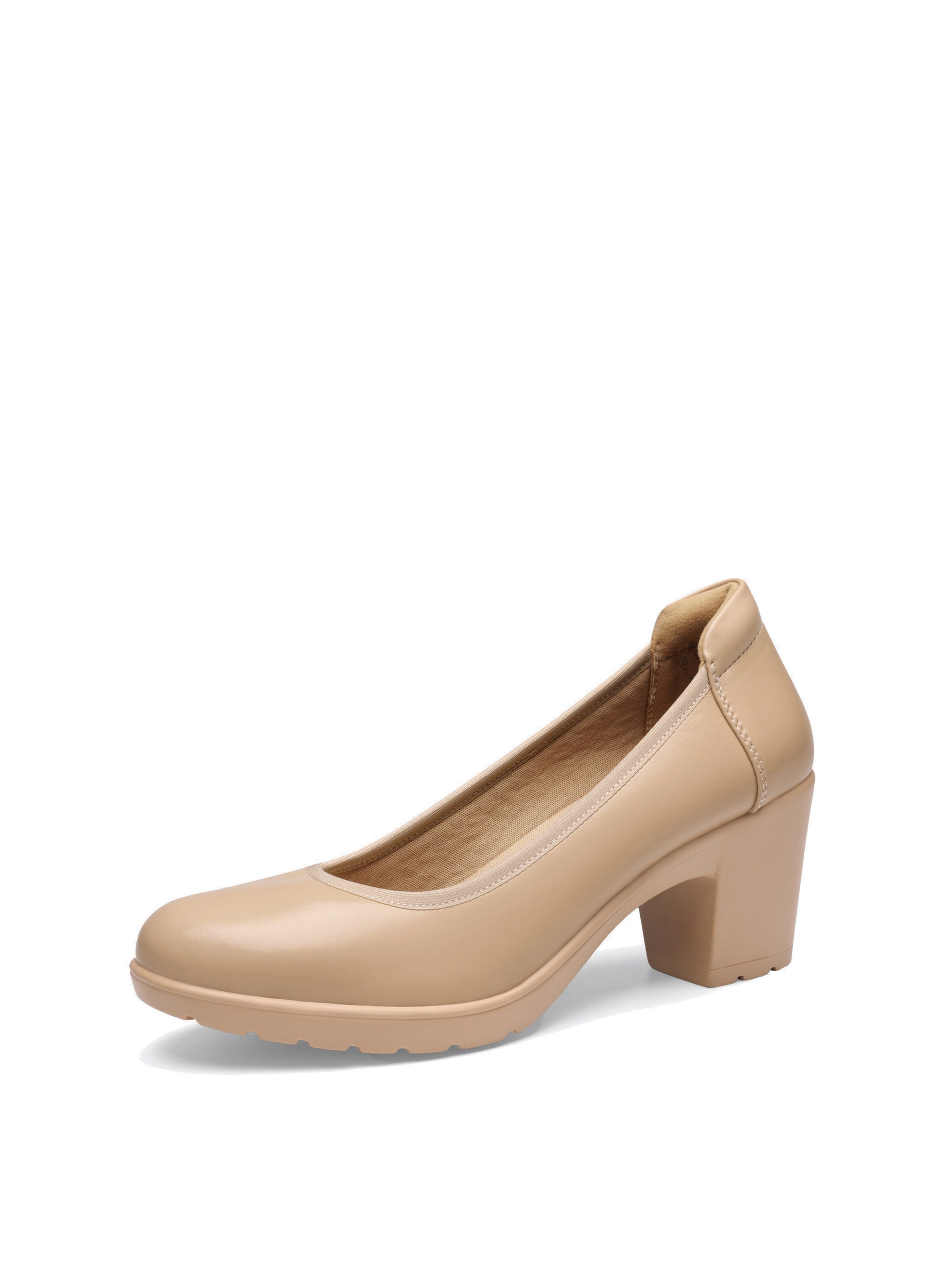 Escarpins Dream Pairs en beige : devant