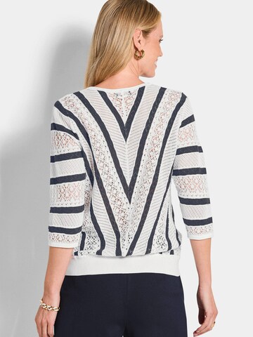 Pull-over Goldner en blanc