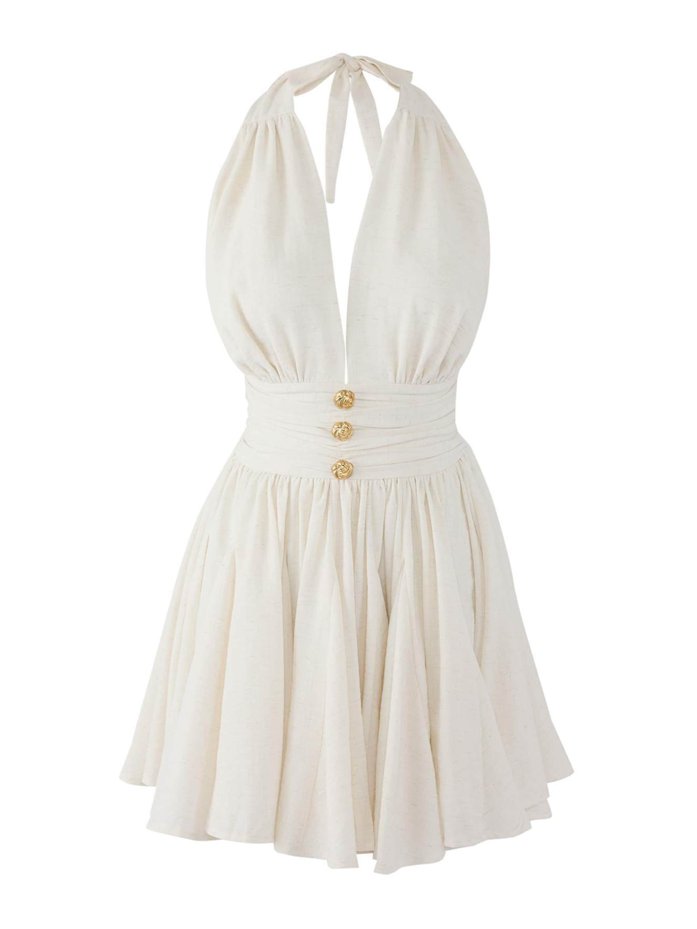 TrendyolHaljina - bež boja: prednji dio