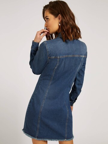 Rochie tip bluză de la GUESS pe albastru