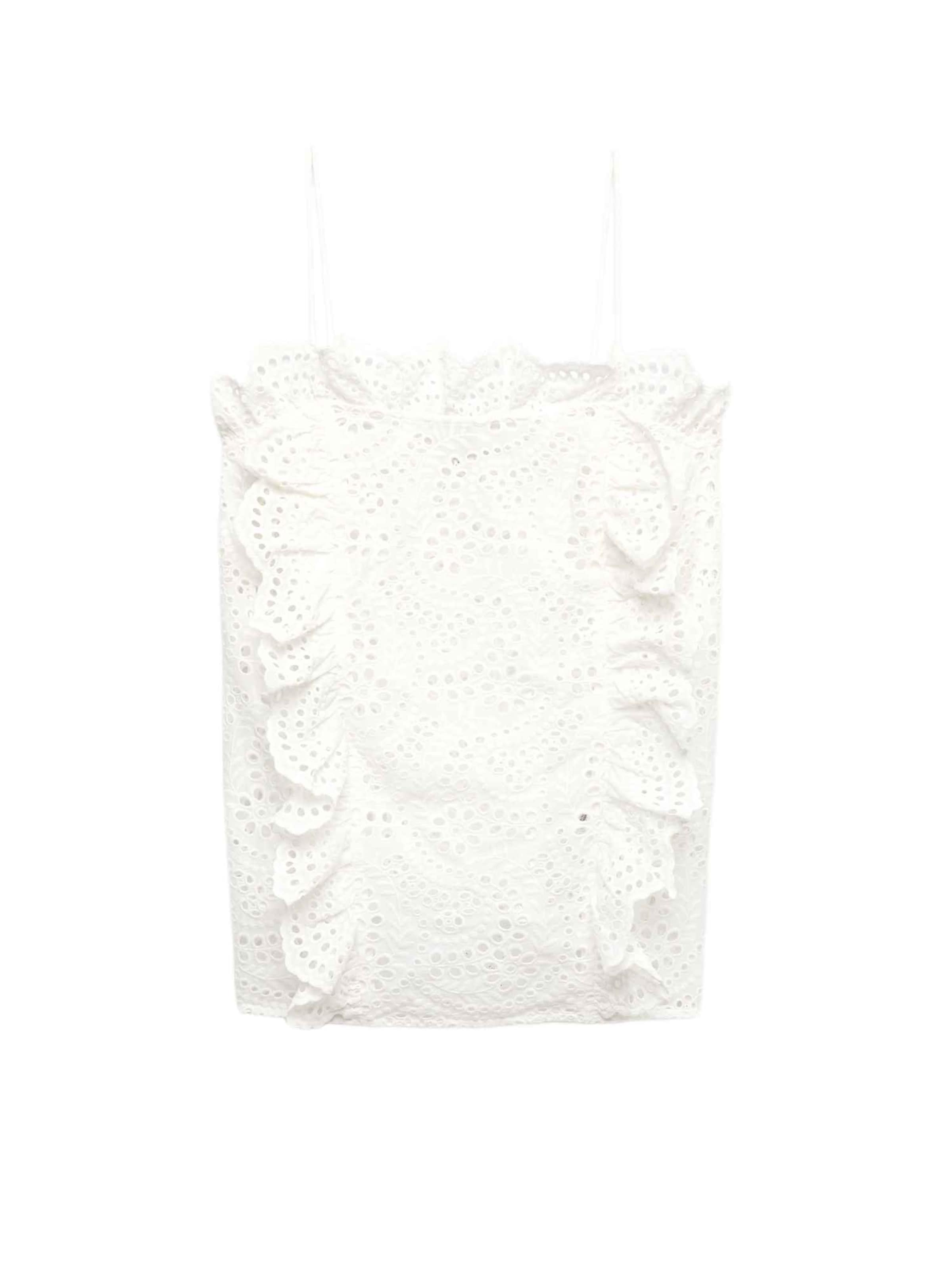 Marks & Spencer Top in Wit: voorkant
