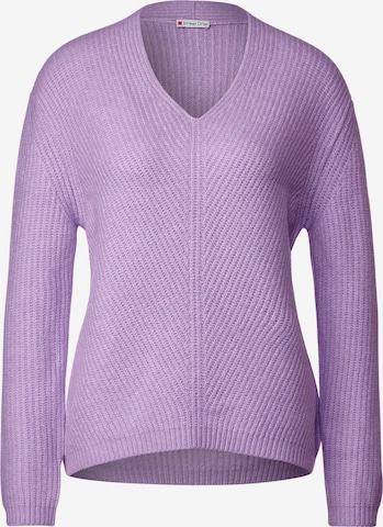 STREET ONE Sweater in Purple: front