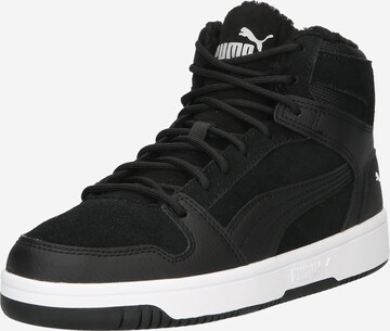 PUMA Sneakers 'Rebound Layup' in Black: front