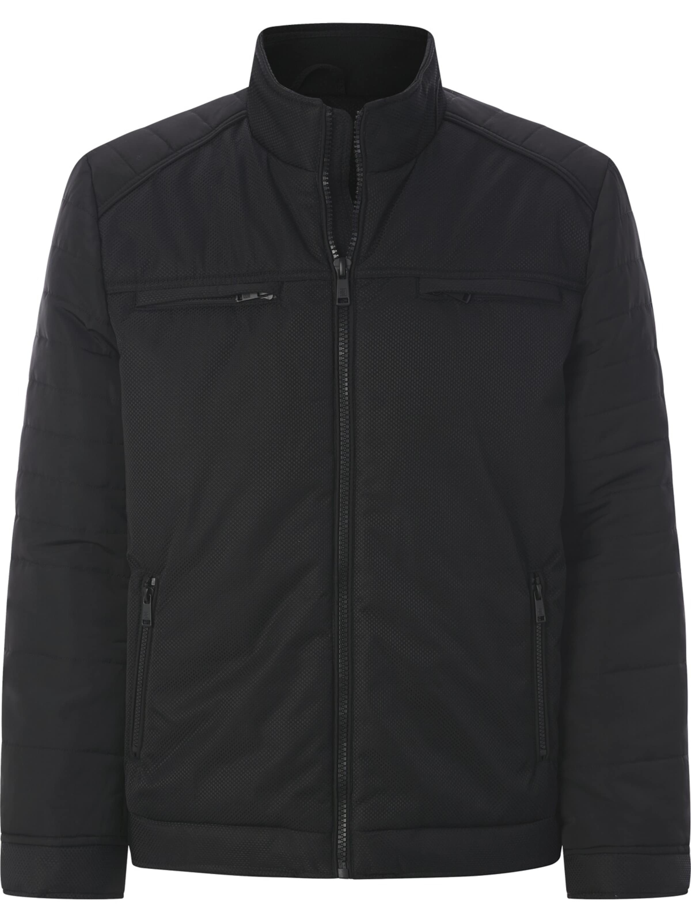 BABISTA Between-Season Jacket 'Alvion' in Black: front