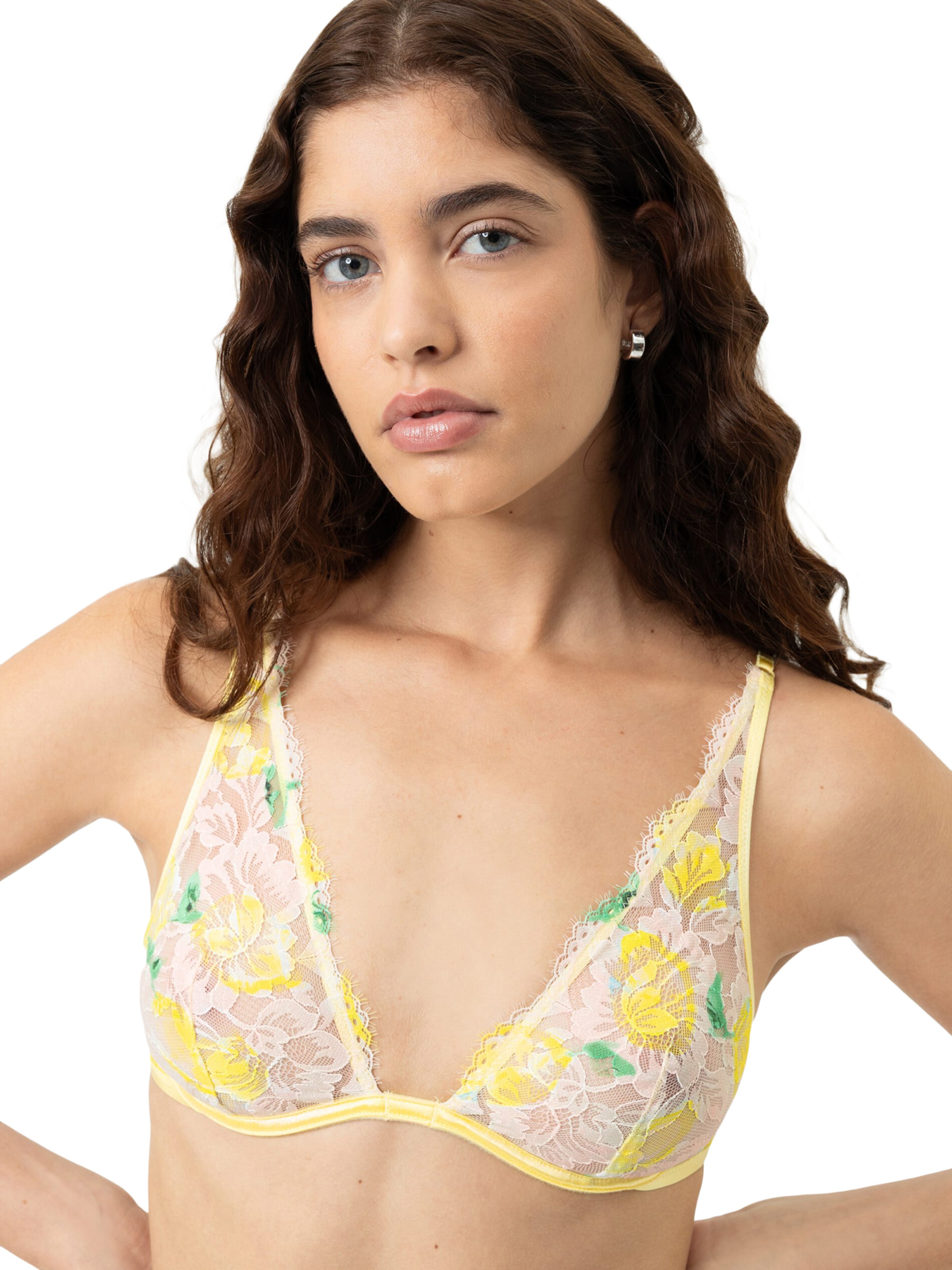 Mey Triangel BH 'Amazing' in Geel: voorkant