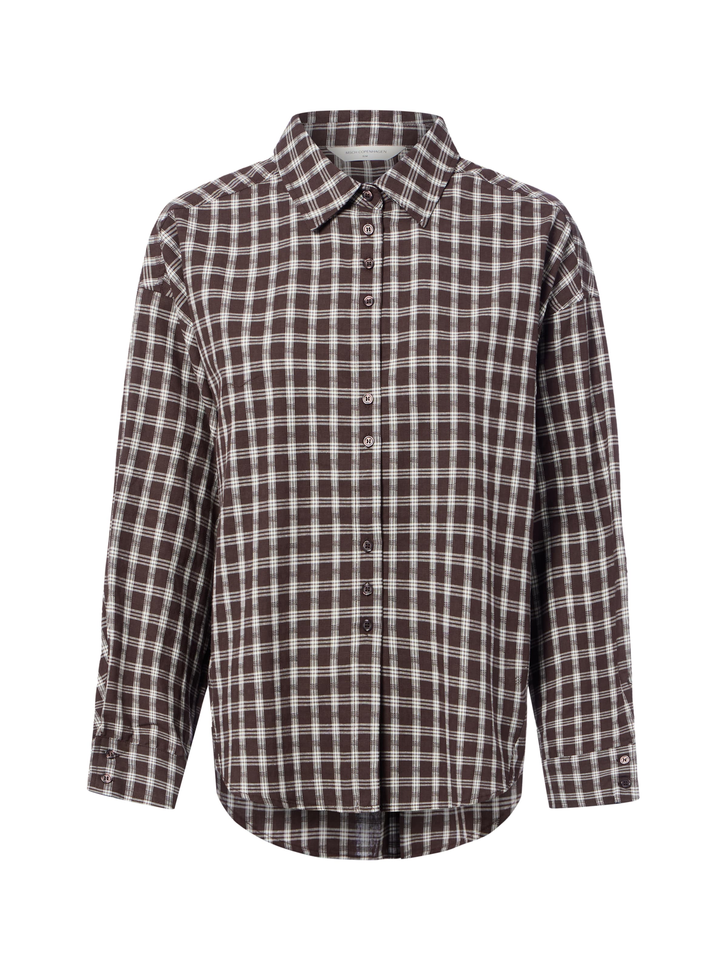 MSCH COPENHAGEN Blouse 'Carola' in Brown: front