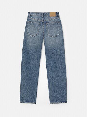 Pull&Bear Loosefit Farmer - kék