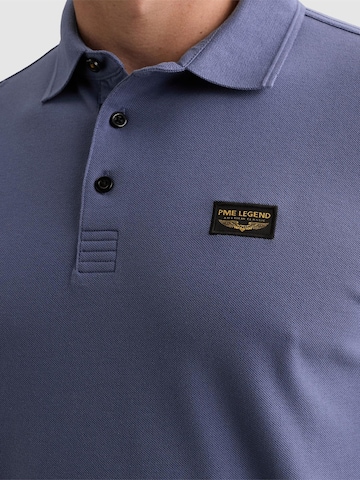 PME Legend Shirt 'American Classic polo shirt with flight pocket' in Purple