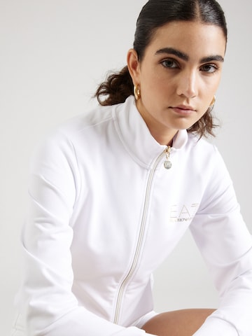 EA7 Emporio Armani Sweat jacket in White