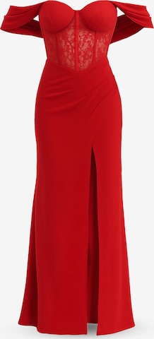 GODDIVA Kjole i rød: forside