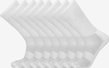 ENDURANCE Athletic Socks 'Hoope' in White: front