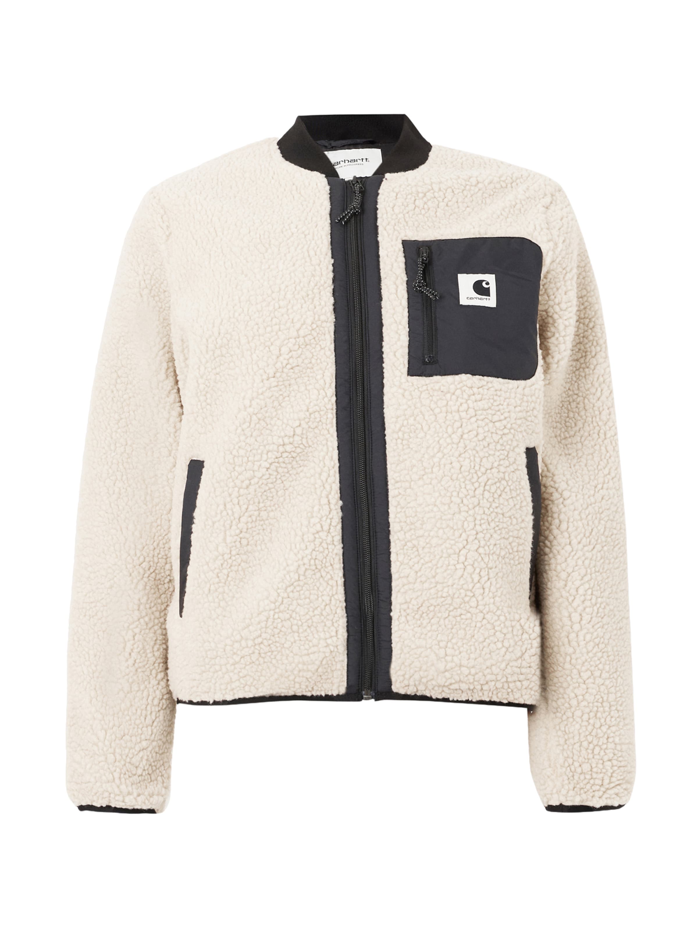 Jachetă  fleece 'Janet Liner' de la Carhartt WIP pe gri: față