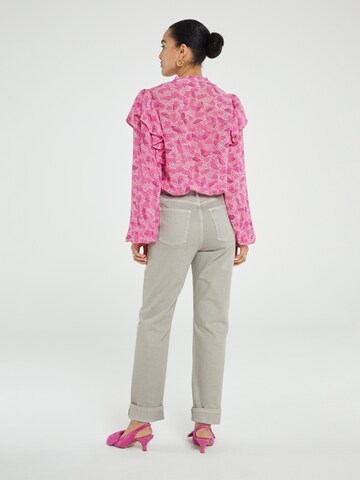 Fabienne Chapot Blouse 'Bibi' in Roze