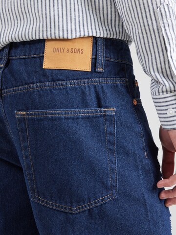 Only & Sons Szabványos Farmer 'ONSEDGE' - kék