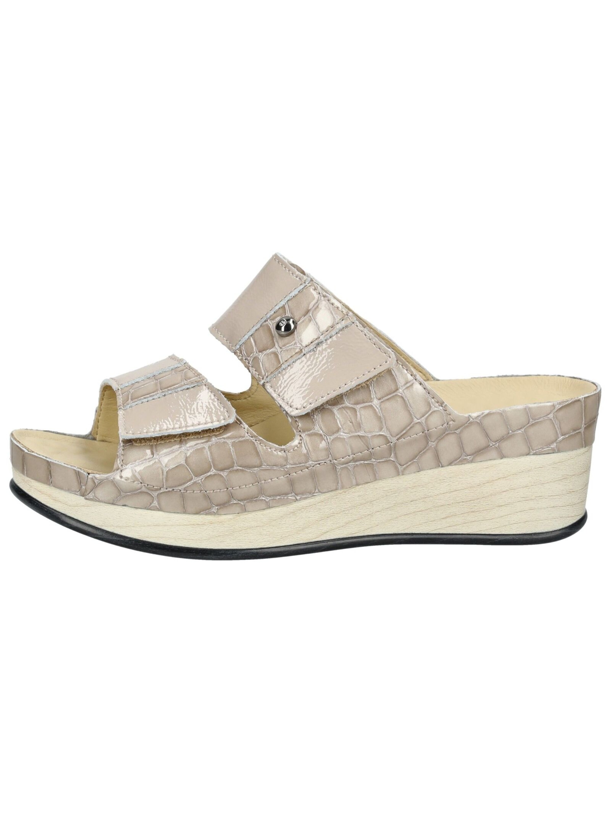 vital Pantoletten in Beige