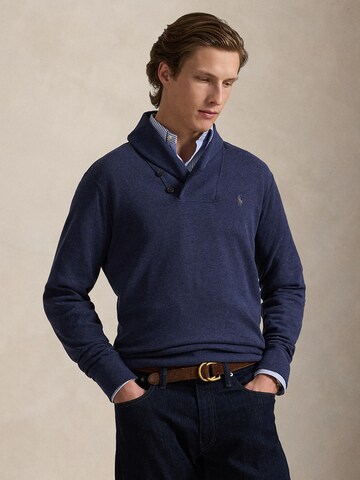 mėlyna Polo Ralph Lauren Megztinis: priekis