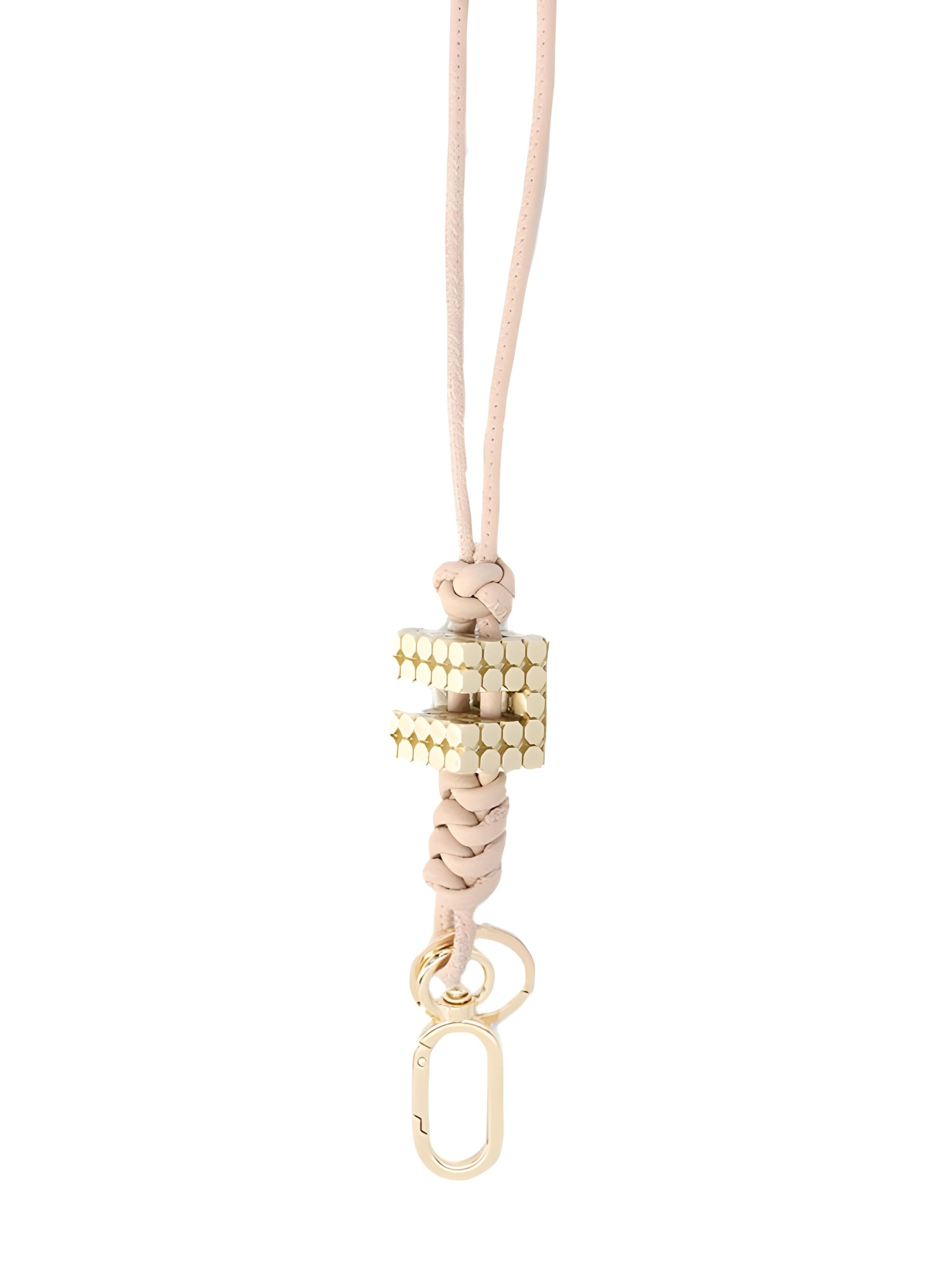 Clio Key ring 'Cubik Twist' in Beige