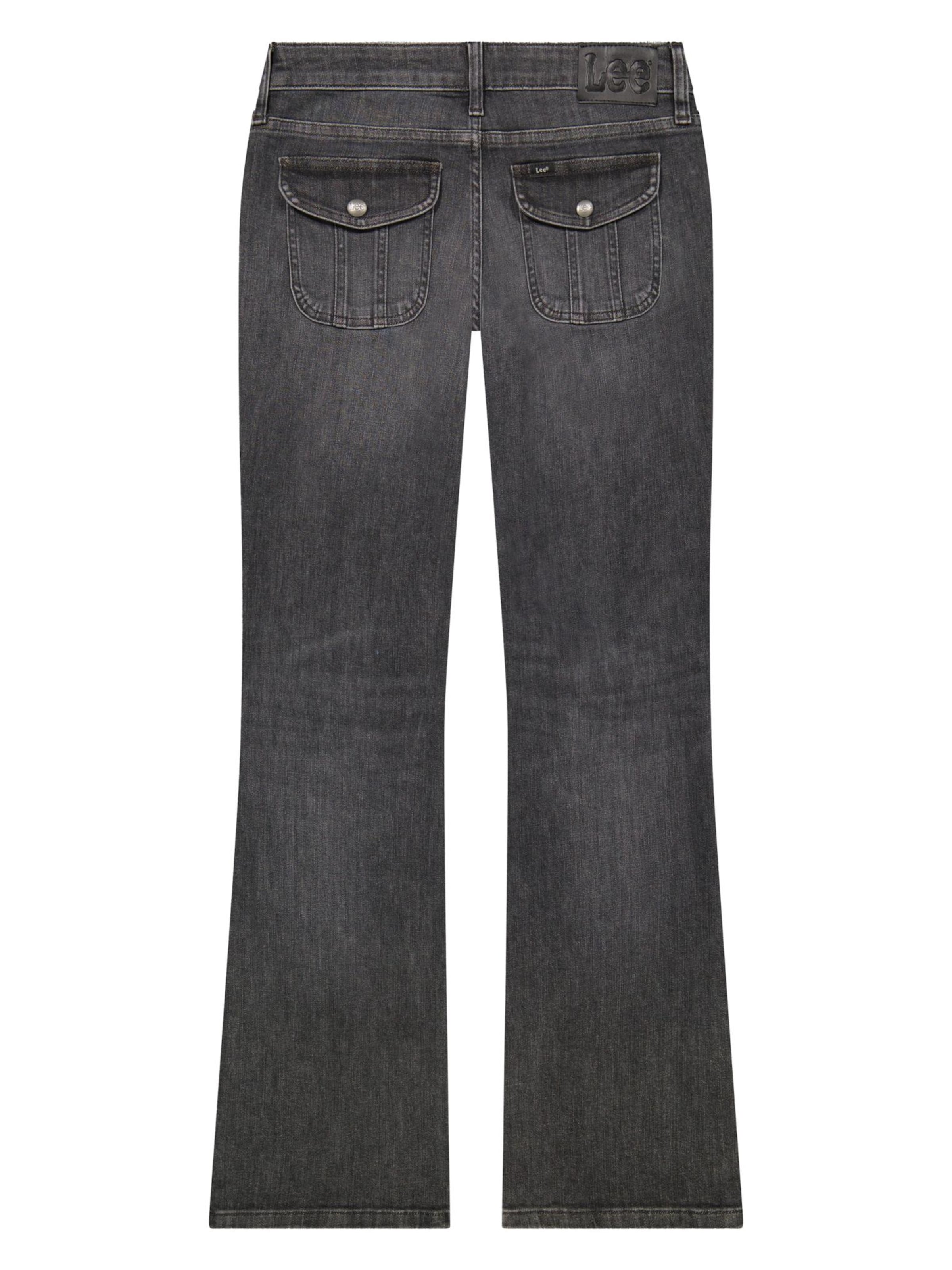 Lee Slimfit Jeans 'Flap Pocket Jessica'‌‌ in Grau