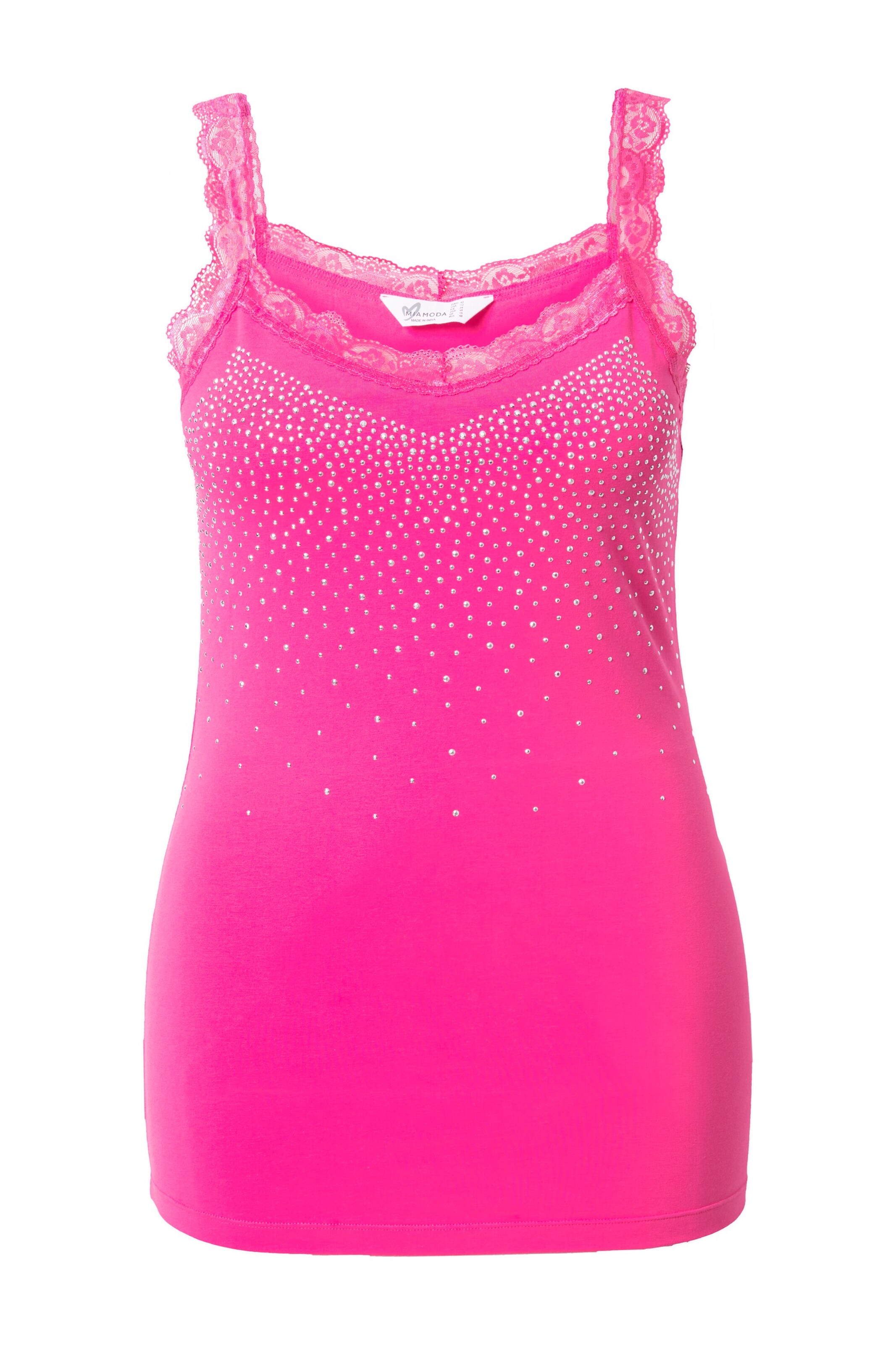 MIAMODA Top in Pink: front