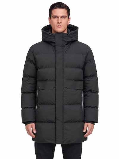 ALLTHEMEN Winter Coat 'Lichtnaht' in S in Grey, Item view