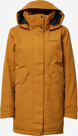 Didriksons Between-Seasons Parka 'Tanja' in Yellow: front