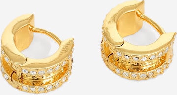 Ted Baker - Pendientes 'ROSY' en oro: frente