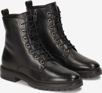 Kazar - Botines con cordones en negro