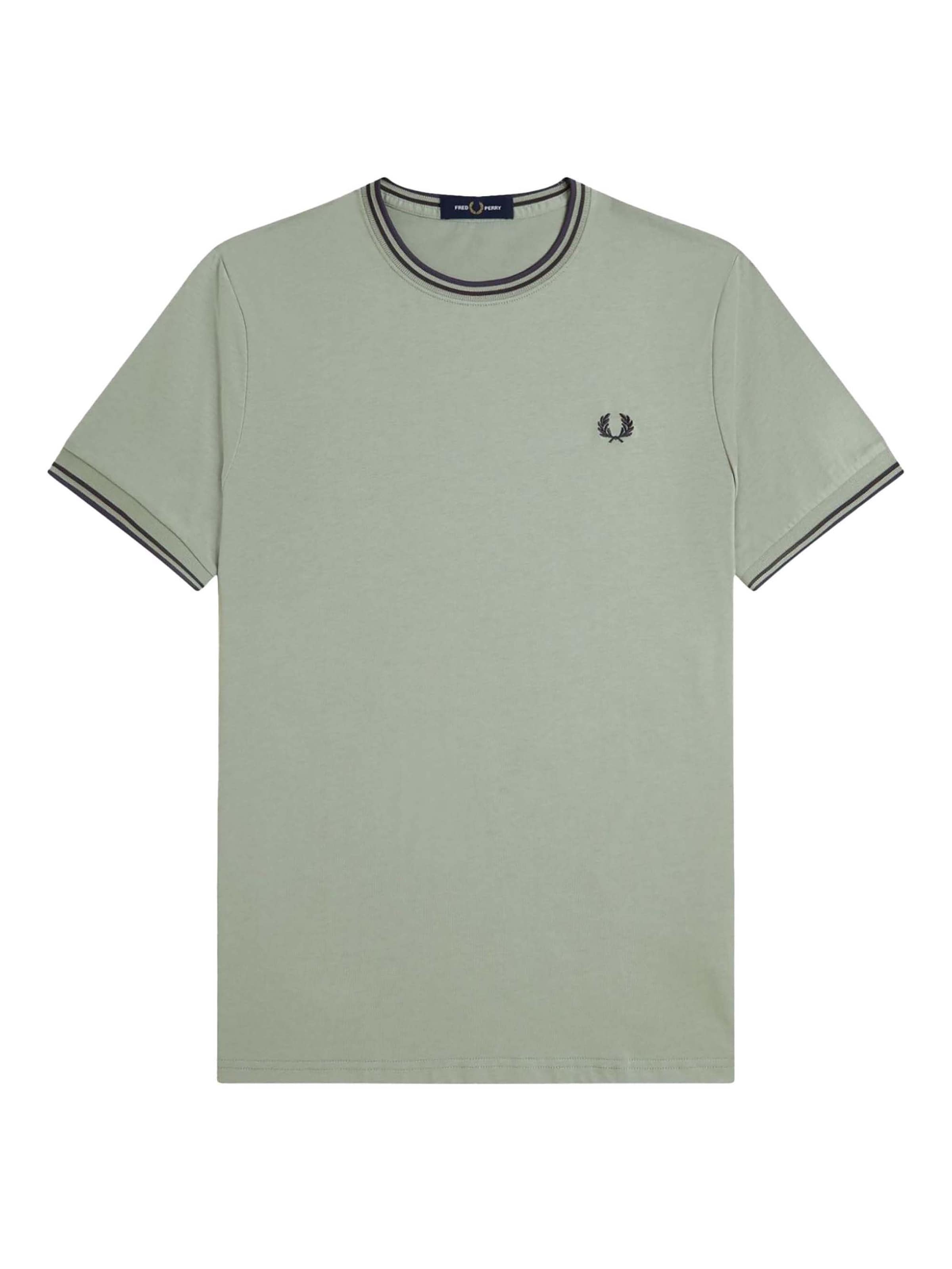 Fred Perry Shirt in Green: front
