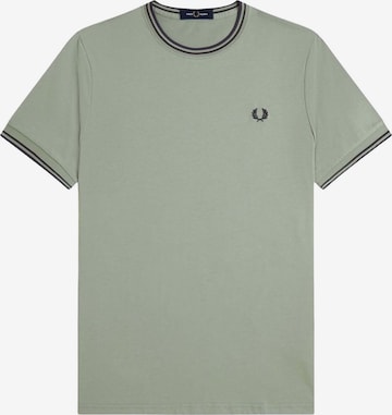 Fred Perry Shirt in Green: front
