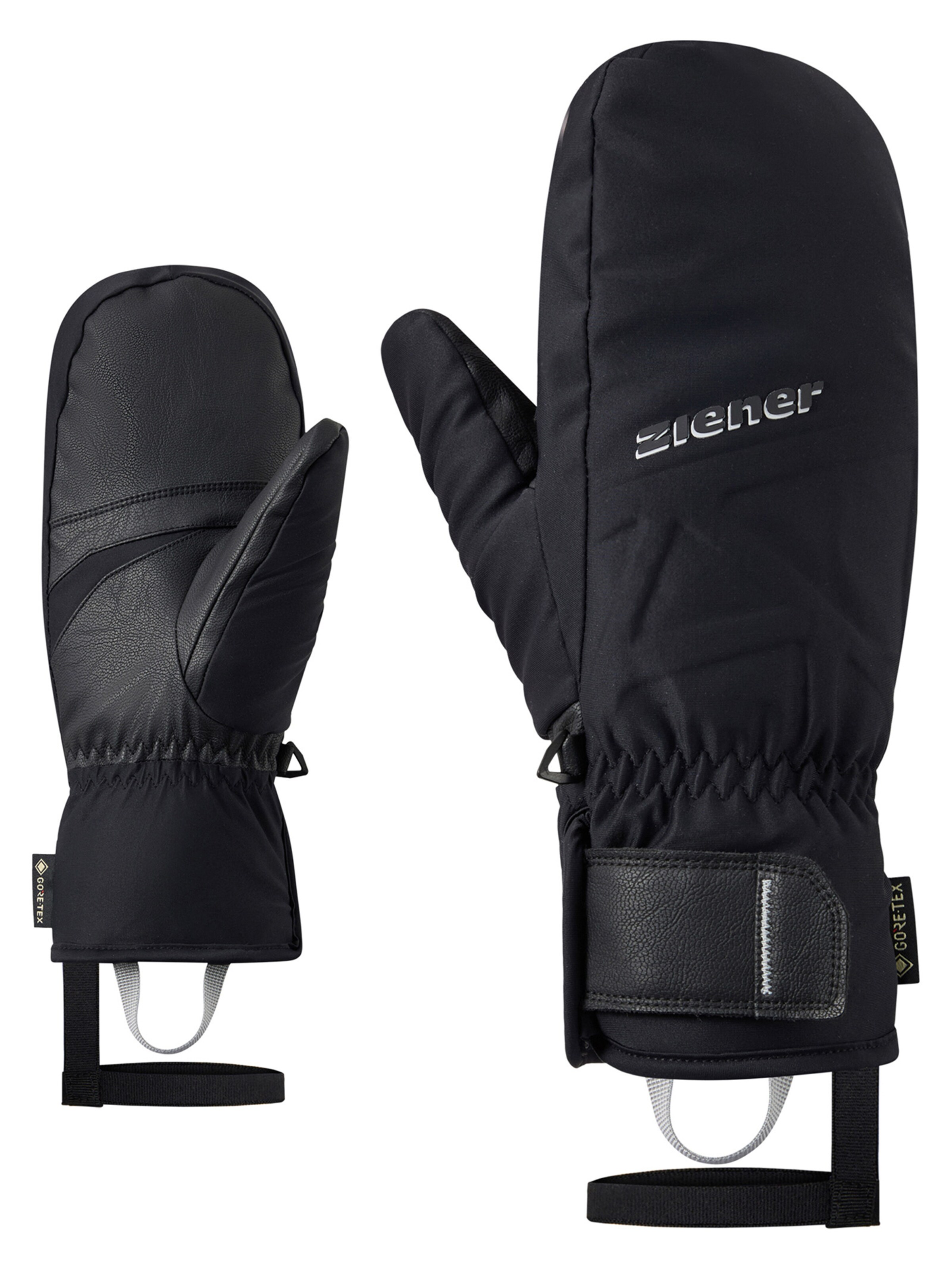ZIENER Athletic Gloves 'GUULSO-Z' in Black: front
