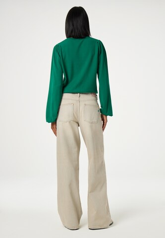 Fabienne Chapot Knit Cardigan in Green