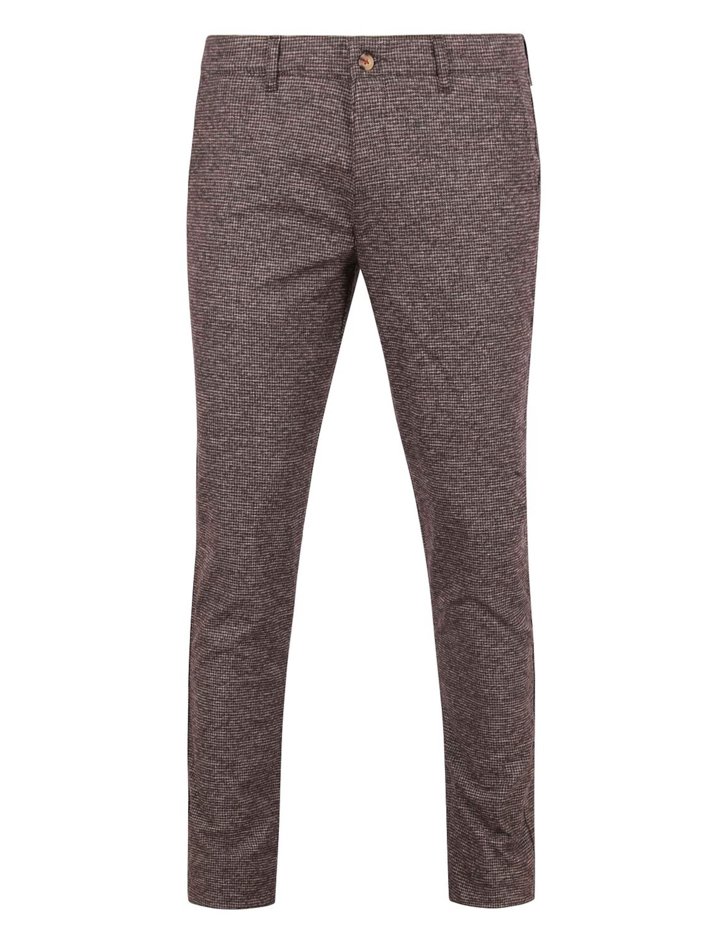 Suitable Chino trousers 'Pico' in Brown: front