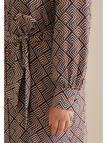 SEIDENSTICKER Kleid 'Schwarze Rose' in Braun