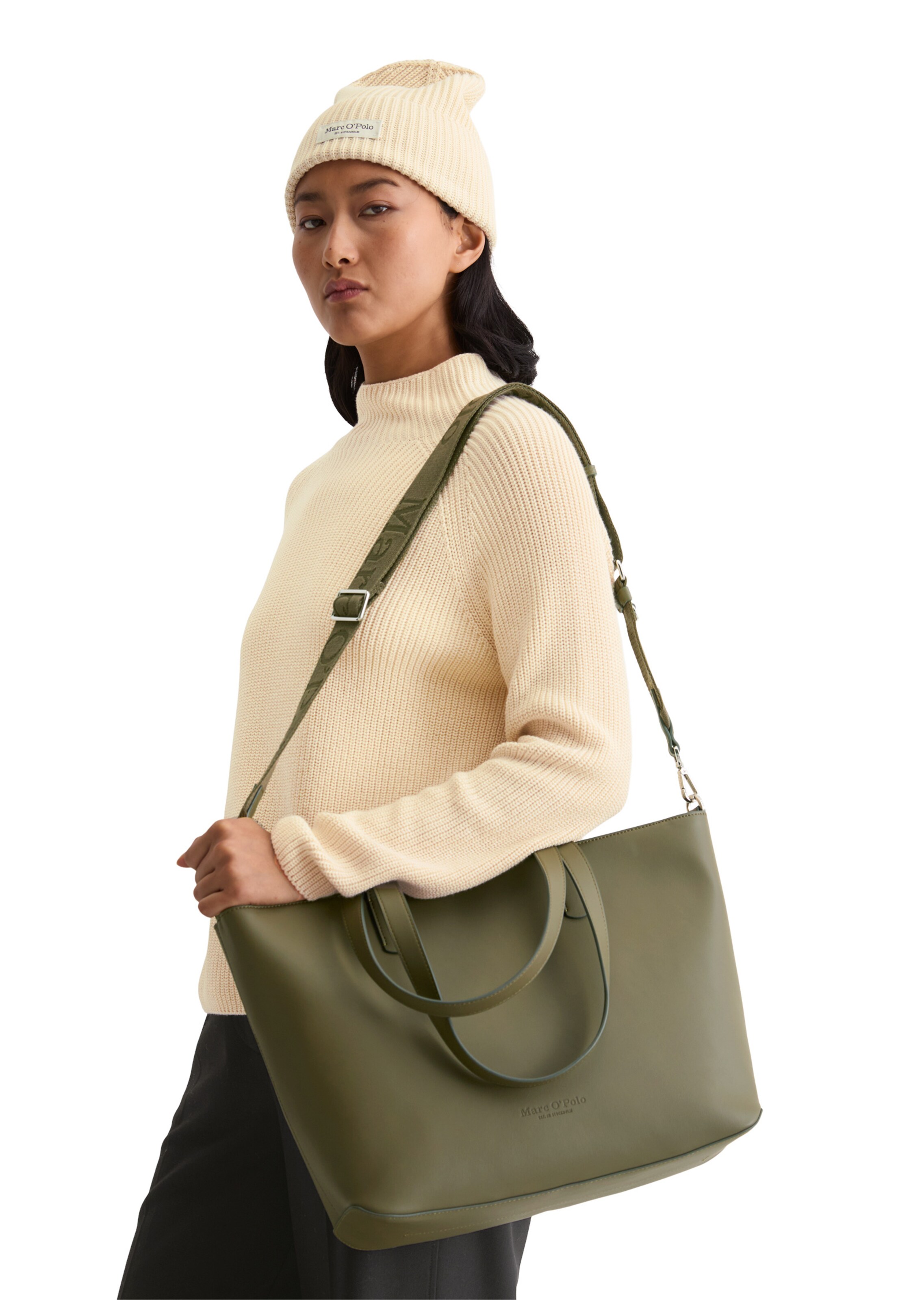 Marc O'Polo Shopper in Grün