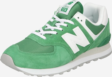 new balance - Zapatillas deportivas bajas en verde: frente