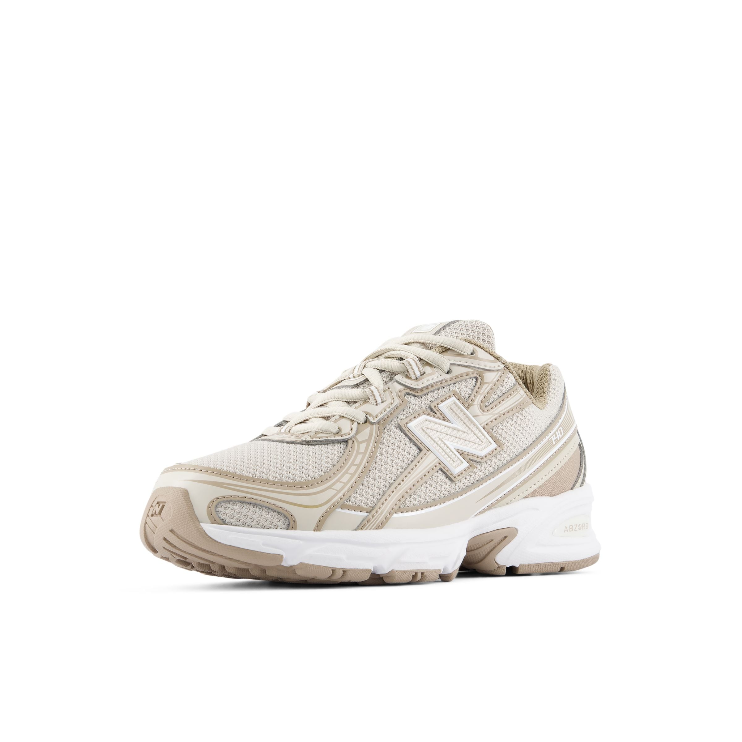 Baskets '740 Lace' new balance en beige