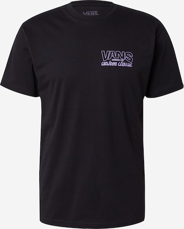 T-Shirt VANS en noir : devant