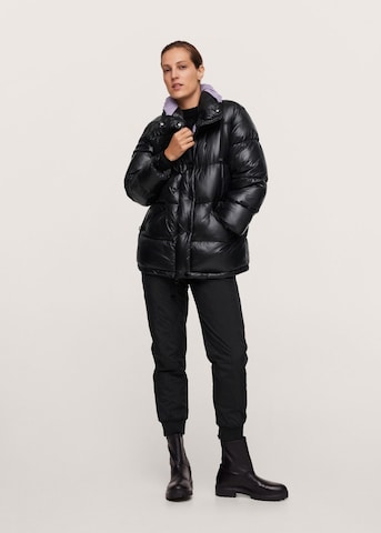 MANGO Zimní bunda 'Aspen' – černá