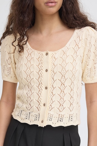 ICHI - Blusa 'IHDAFFIE' en beige