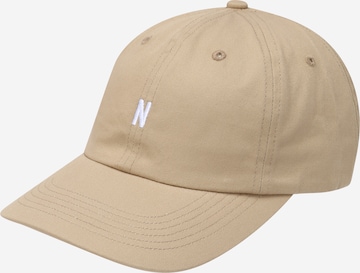 Cappello da baseball di NORSE PROJECTS in verde: frontale