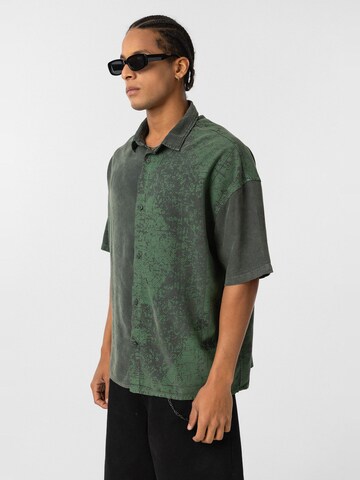 Comfort fit Camicia di Dandalo in verde