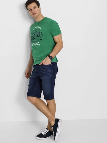 bonprix T-Shirt in Blau