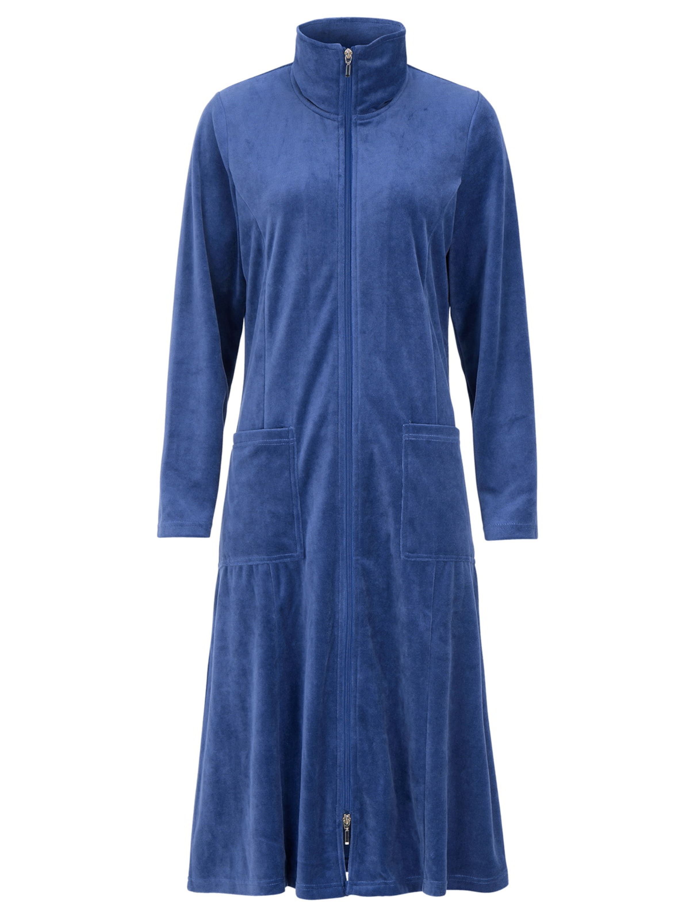 Cellbes of Sweden Bademantel 'Wilma' in Blau: Vorderseite