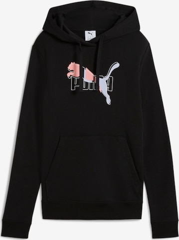 PUMA Sweatshirt in Schwarz: Vorderseite