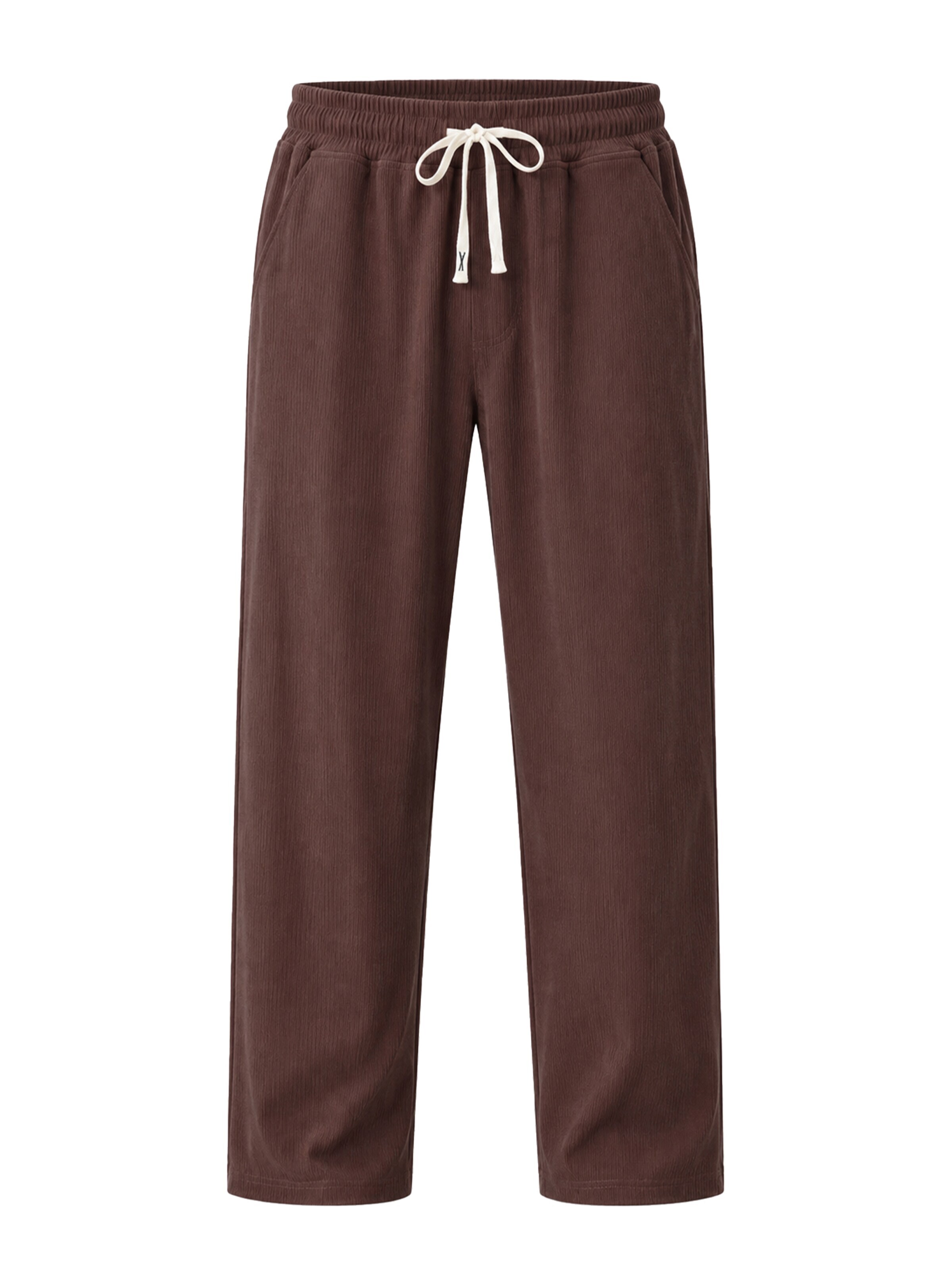 YAGESHARK Regular Pants 'Jogginghose Herren' in Brown: front