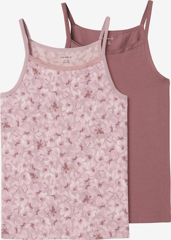 NAME IT Aluspaita värissä lila: etupuoli